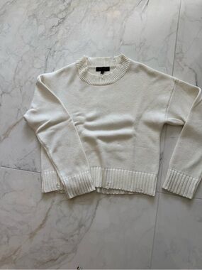 Dance & Marvel Cream Crewneck Sweater